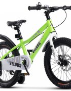 VELORS Bicicleta pentru copii V18345A Verde roti 18 inch 5-7 ani greutate suportata 80 kg inaltime utilizator 110-125 cm