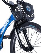 VELORS Bicicleta pentru copii V2001A Albastru roti 20 inch varsta 7-10 ani inaltime utilizator 120-135 cm greutate suportata 80 kg
