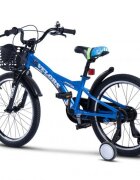 VELORS Bicicleta pentru copii V2001A Albastru roti 20 inch varsta 7-10 ani inaltime utilizator 120-135 cm greutate suportata 80 kg