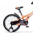 VELORS Bicicleta pentru copii V2001A Portocaliu roti 20 inch varsta 7-10 ani inaltime utilizator 120-135 cm greutate suportata 80 kg