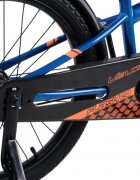 VELORS Bicicleta pentru copii V2007B AlbastruPortocaliu 20 inch cu roti ajutatoare