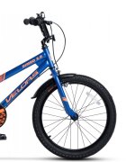 VELORS Bicicleta pentru copii V2007B AlbastruPortocaliu 20 inch cu roti ajutatoare