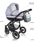 Vessanti Carucior Crooner 2 in 1 BlueGray