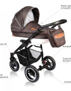 Vessanti Carucior Crooner 2 in 1 Brown