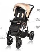 Vessanti Carucior Crooner 2 in 1 Cream