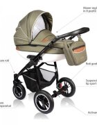 Vessanti Carucior Crooner 2 in 1 Petrol