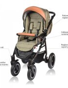 Vessanti Carucior Crooner 2 in 1 Petrol