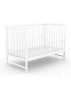 Vessanti Patut fara sertar s Ares Alb + Saltea Cocos 12 cm