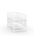Vessanti Patut fara sertar s Ares Alb + Saltea Cocos 12 cm