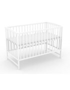 Vessanti Patut fara sertar s Ares Alb + Saltea Cocos 12 cm