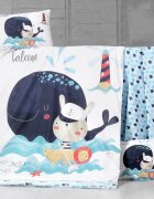 Victoria Home Set lenjerie 6 piese Bumbac Ranforce Fisher