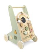 Viga Antemergator cu activitati PolarB Montessori verde