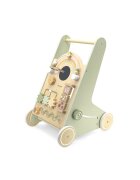 Viga Antemergator cu activitati PolarB Montessori verde