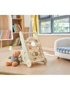 Viga Antemergator cu activitati PolarB Montessori verde