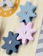 Viga Antemergator gri cu activitati tip Montessori PolarB