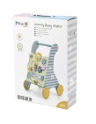 Viga Antemergator gri cu activitati tip Montessori PolarB