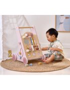 Viga Antemergator roz cu activitati Montessori PolarB