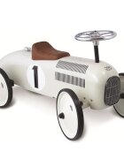 VILAC Masinuta pentru copii fara pedale metal Alb cu design retro si roti din cauciuc de la 18 luni