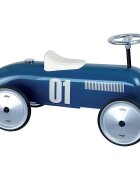 VILAC Masinuta pentru copii fara pedale metal Bleu cu design retro si roti din cauciuc de la 18 luni