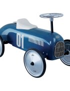 VILAC Masinuta pentru copii fara pedale metal Bleu cu design retro si roti din cauciuc de la 18 luni