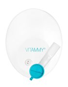 VITAMMY Aparat de aerosoli eNEB nebulizator cu compresor 3 moduri de nebulizare 3 masti piesa bucala furtun de 1.6 m 5 filtre aer si oprire automata