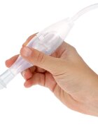 VITAMMY Aspirator nazal Katarino cu conectare la aspiratorul de uz casnic varf moale din silicon eficient igienic si perie de curatare