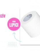 VITAMMY Bandaj elastic autoadeziv Autoband tehnologie cu microfibre fara lipici rezistent la apa 5x450 cm alb