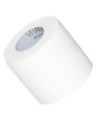 VITAMMY Bandaj elastic autoadeziv Autoband tehnologie cu microfibre fara lipici rezistent la apa 5x450 cm alb