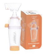 VITAMMY Camera de inhalare Tube 1 cu masca pentru copii 0-18 luni capacitate de 198 ml materiale de calitate si sigure fara BPA si latex