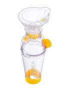 VITAMMY Camera de inhalare Tube 2 cu masca pentru copii 1-5 ani capacitate de 198 ml materiale de calitate si sigure fara BPA si latex