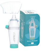 VITAMMY Camera de inhalare Tube 3 cu masca 5 ani+ capacitate de 198 ml din materiale de calitate si sigure fara BPA si latex