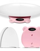 VITAMMY Cantar electronic Babycinno 4 in 1 pentru nou-nascuti bebelusi roz