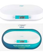 VITAMMY Cantar electronic Infant pentru prematuri nou-nascuti si bebelusi Ecran LCD