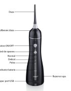 VITAMMY Irigator oral dus bucal Hydra profesional negru