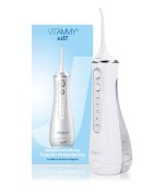 VITAMMY Irigator oral eJET cu 4 moduri de functionare 5 duze interschimbabile reincarcare prin USB functia GentleStart si SmartTimer rezervor 200 ml