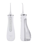 VITAMMY Irigator oral eJET cu 4 moduri de functionare 5 duze interschimbabile reincarcare prin USB functia GentleStart si SmartTimer rezervor 200 ml