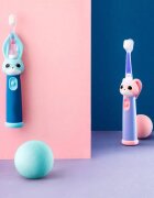 VITAMMY Periuta de dinti electrica Bunny Light Blue pentru copii 0-3 ani