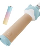 VITAMMY Periuta de dinti electrica ePUPPY Bleu pentru copii 0-6 ani cu lumina LED 24.000 de miscari sonice pe minut 2 capete periuta incluse 2 moduri de functionare si timer