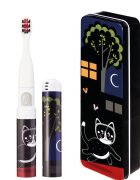 VITAMMY Periuta de dinti electrica Smile animatie pisoi negru