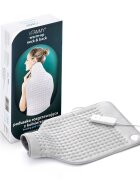 VITAMMY Perna cu incalzire electrica Warm-up cu guler pentru gat si spate 63 x 42 cm