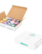 VITAMMY Set 12 bandaje elastice autoadezive Autoband Multicolor tehnologie cu microfibre fara lipici rezistent la apa 5 x 450 cm