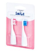 VITAMMY Set 2 rezerve periuta de dinti Smile albastru-roz