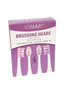 VITAMMY Set 4 rezerve pentru periuta de dinti Aurum Rose Platinum si Pearl