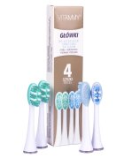 VITAMMY Set 4 rezerve pentru periute de dinti Pearl + Aurum Rose si Platinum