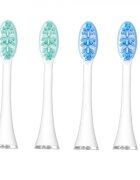 VITAMMY Set 4 rezerve pentru periute de dinti Pearl + Aurum Rose si Platinum