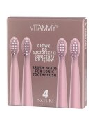 VITAMMY Set 4 rezerve periuta de dinti Harmony roz TH1811-4