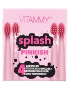 VITAMMY Set 4 rezerve periuta de dinti Splash TH1811-4 Pinkish roz