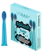 VITAMMY Set 4 rezerve periuta de dinti Splash TH1811-4 Surf albastru