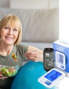 VITAMMY Tensiometru electronic de brat Smart 4 mufa USB manseta 22 - 42 cm alb