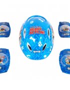 Volare Set casca si protectii cotiere genunchiere Paw Patrol